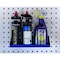 Triton Products 12 In. W x 6 In. D Blue Epoxy Coated Steel Shelf for LocBoard 56126-BLU - alternate 4